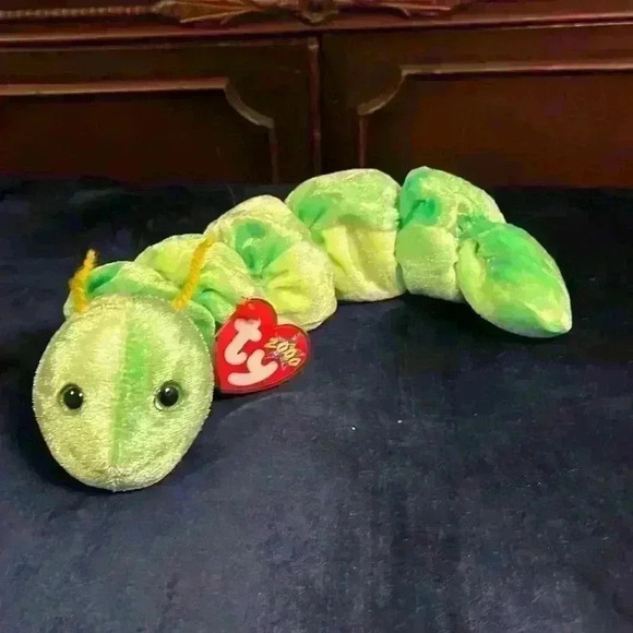 2000 Squirmy Ty Beanie Baby - Picture 1 of 5